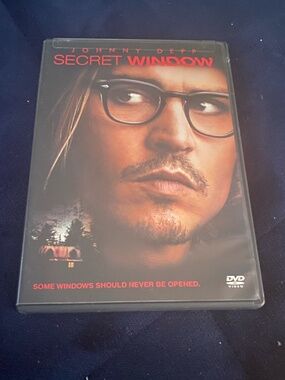 SECRET WINDOW DVD MOVIE - JOHNNY DEPP JOHN TURTURRO MARIA BELLO